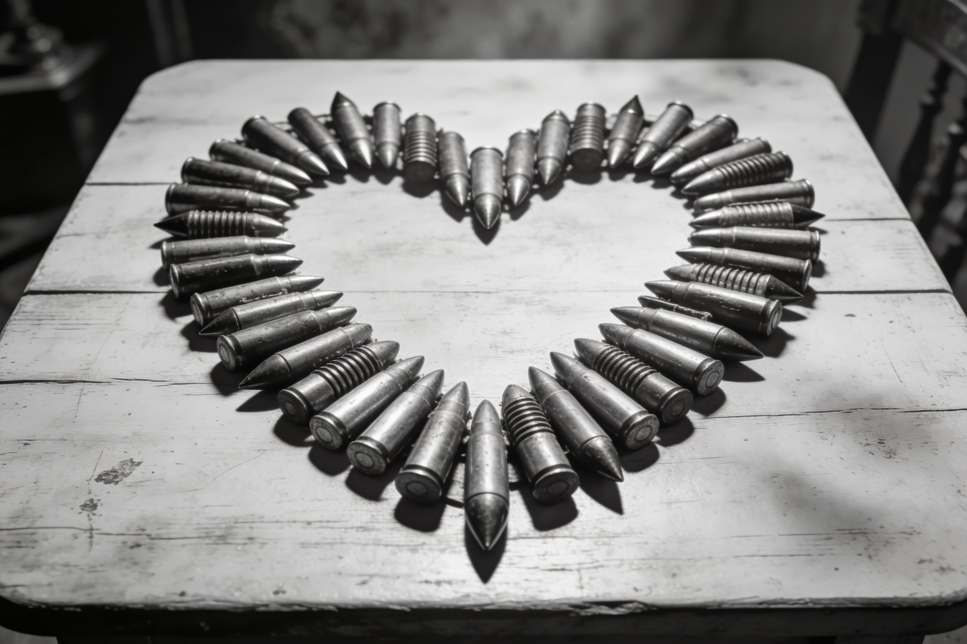 Noir evidence photograph — Love & Bullets, Randy Adams case history